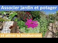 Jassocie jardin et potager pour attirer la biodiversite