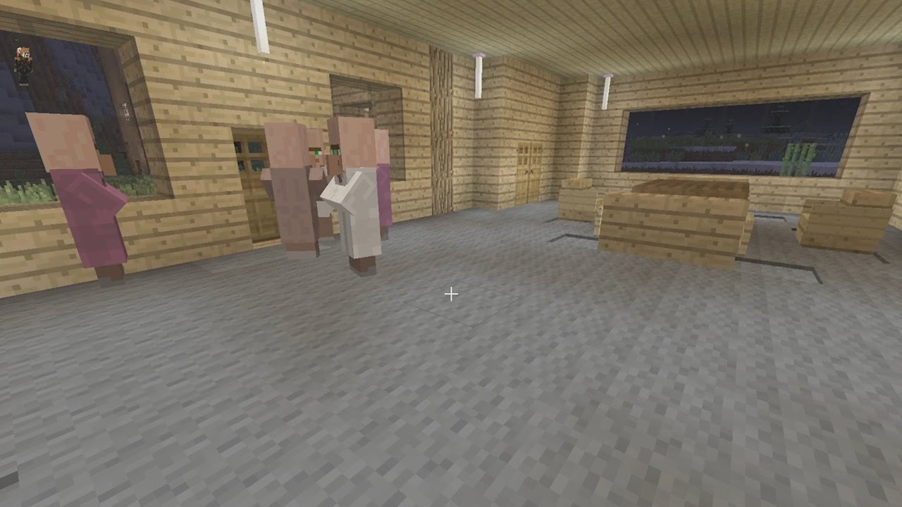 Minecraft Xbox one Creative Lets Play Episode 1 House and Villagers