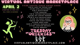 VAMP Tuesday Vintage “Quickies” Sale PARADE! | Virtual Antique Marketplace