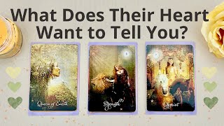 💌WHAT THEY WANT TO SAY TO YOU FROM THEIR HEART 💐PICK A CARD 💗 LOVE TAROT READING 😍 TIMELESS MESSAGES