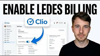 How To Enable LEDES Billing In Clio (Simple Way)