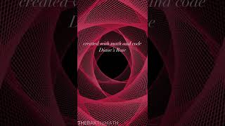 Diane’s Rose  #art  #javascript  #rose  #math  #romantic