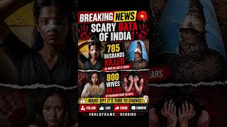 🚨Breaking News: India Crime Statistics Shocking Truth😱| Domestic Violence Facts | Viral News #Shorts