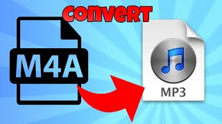 how to convert m4a to mp3