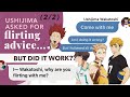 Ushijima MASTERED flirting?? (How to Flirt Pt. 2/2) UshiTen — Haikyuu texts
