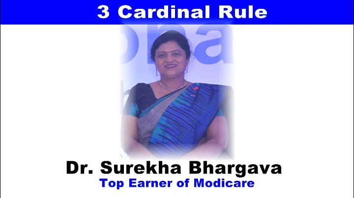 Modicare 3 Cardinal Rule by Dr.Surekha Bhargava