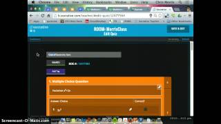 Importing a quiz to Socrative