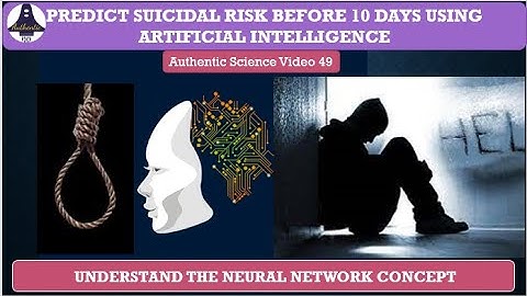 Predict suicidal risk before 10 days using artificial intelligence.