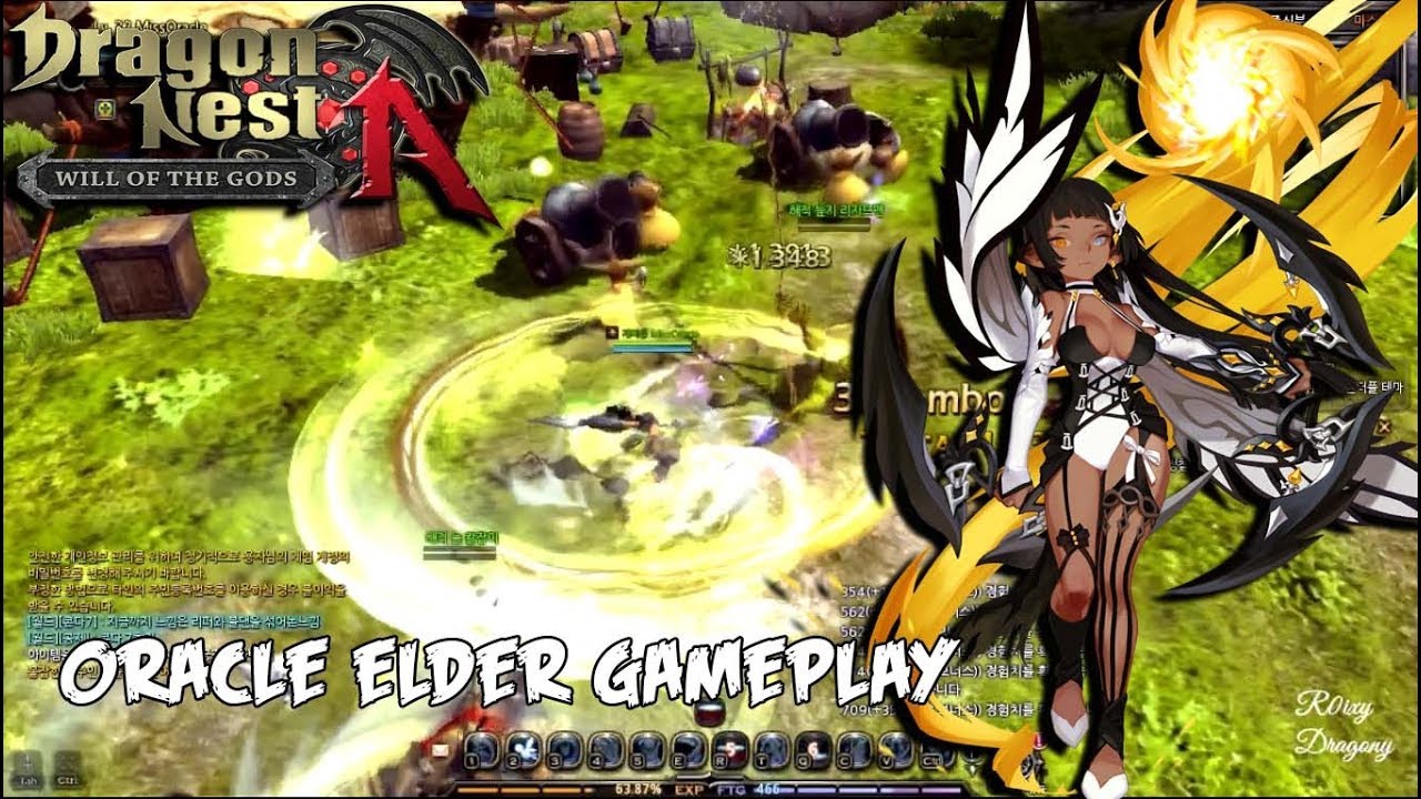 Dragon Nest Korea - Oracle Elder Gameplay - Youtube