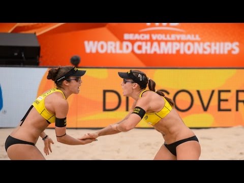 Liliana/Baquerizo (ESP) vs. Michelle/Filippo (PAR) - Den Haag – Women World Championships 2015