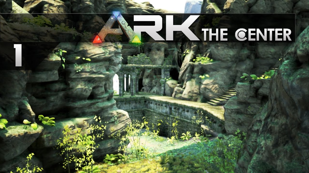 Ark The Center 1 Ancient Ruins Youtube