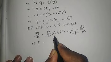Differential Equations (Clairaut