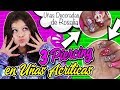 🎀 ME HAGO 3 PIERCING en UÑAS ACRILICAS 💅🏻 PONGO UÑAS de ROSALIA 🔥 24 HORAS con UÑAS DECORADAS