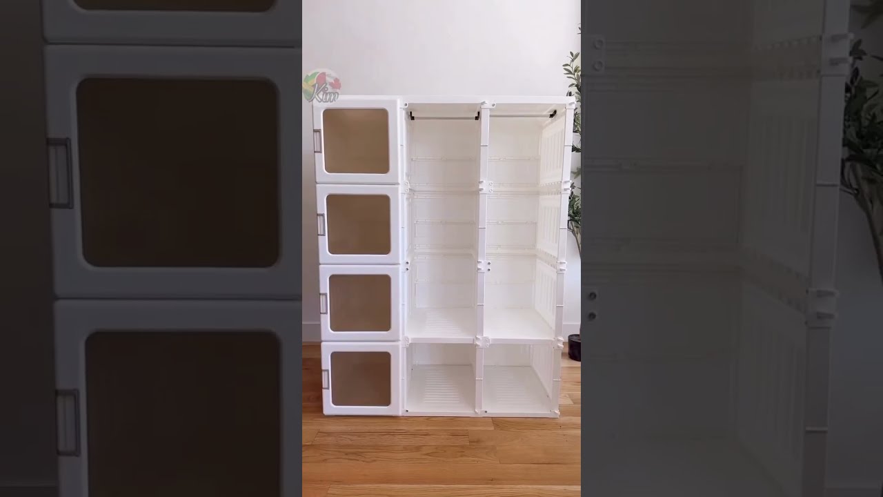 Genius Amazon Home Organization Portable Wardrobe Closet Storage Organizer