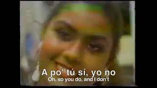 Melii - Como Si Na' - Ingles y Español Letras // English and Spanish Lyrics