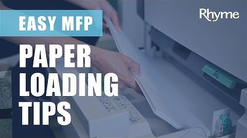 How to Load Paper in Sharp, Xerox, & Kyocera Printers | Easy MFP Paper Loading Tips