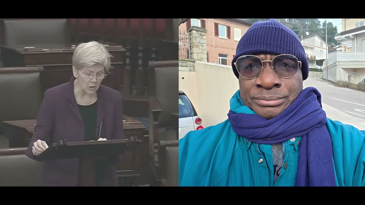 Les opposants à la gue*re en Iran se font entendre à USA, le cas Sénatrice Élisabeth Warren