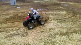 bashan 150 ccm mud sliding