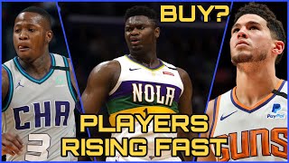 5 PLAYERS RISING FAST (Buy or Sell?) 2021 Fantasy Basketball