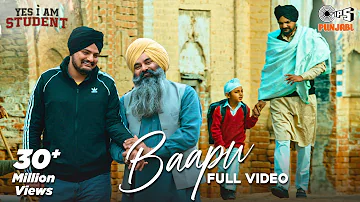 Baapu - Yes I Am Student | Sidhu Moose Wala | Tarnvir Jagpal | Intense | Punjabi Emotional Song