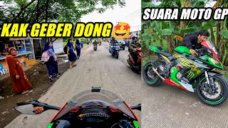 KAWASAKI ZX10R GANTI KNALPOT PALING BACOD DI DUNIA🔥SUARANYA KAYA MOTOGP