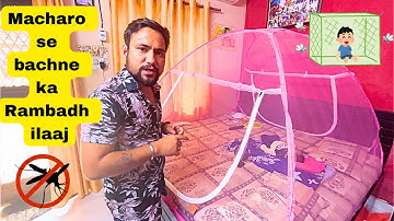 Foldable Mosquito Net Bed Canopy for King Size Double Bed REVIEW LONG TERM | best Machardani 2025 🔥👌