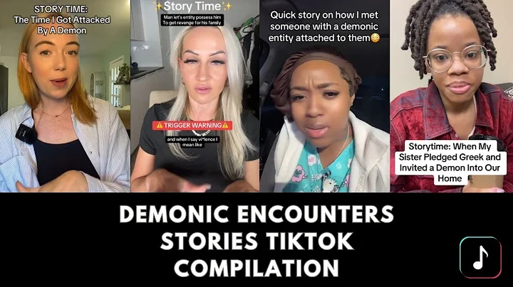 DEMONIC ENCOUNTERS STORIES TIKTOK COMPILATION #compilation #tiktokcompilation