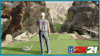 CRAZIEST ROUND EVER @ KONG VALLEY  Fantasy Course Of The Week #39 | PGA TOUR 2K21 Gameplay