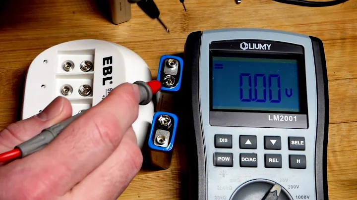 How to measure voltages using a multimeter DIY tutorial for learning electronics by Electronzap