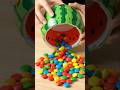 watermelon gems candy chocolate unboxing ASMR video #gems #chocolate #unboxing #asmr #candy