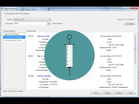 Bi-Directional Immunization Registry in File Format 2.5.1