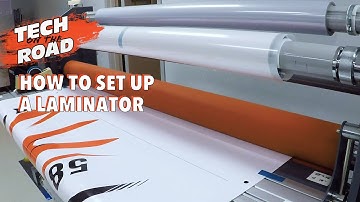 How To Set Up a Laminator | Tech On The Road | Arlon Graphics