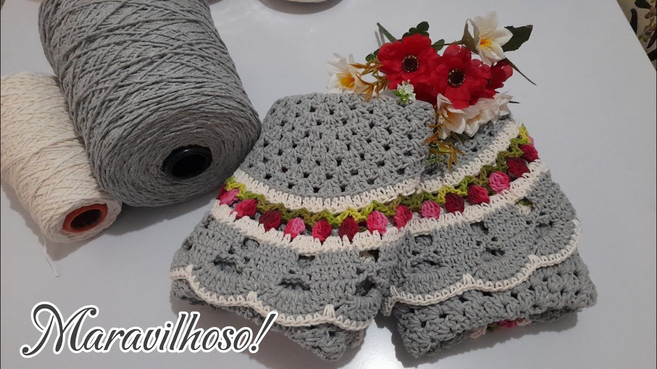 Você PRECISA Ver Esse Tapete! Econômico, Rápido e Fica ENORME! #vlog #crochet 