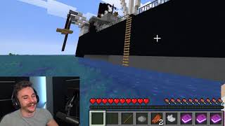 Minecraft but I'm stuck on an Island Ft. Bazza