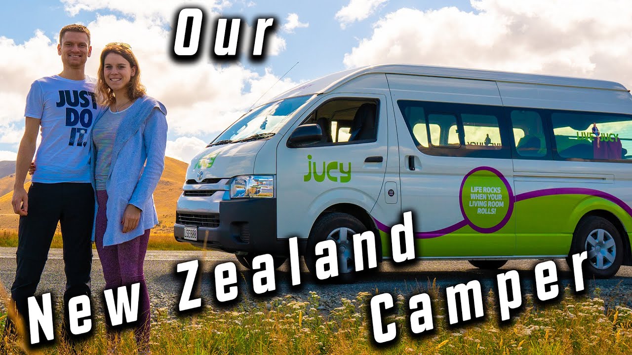 New Zealand road trip - we show you our camper! (Jucy Coaster)
