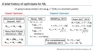 MSc Thesis - What does the Adam optimizer actually adapt to?