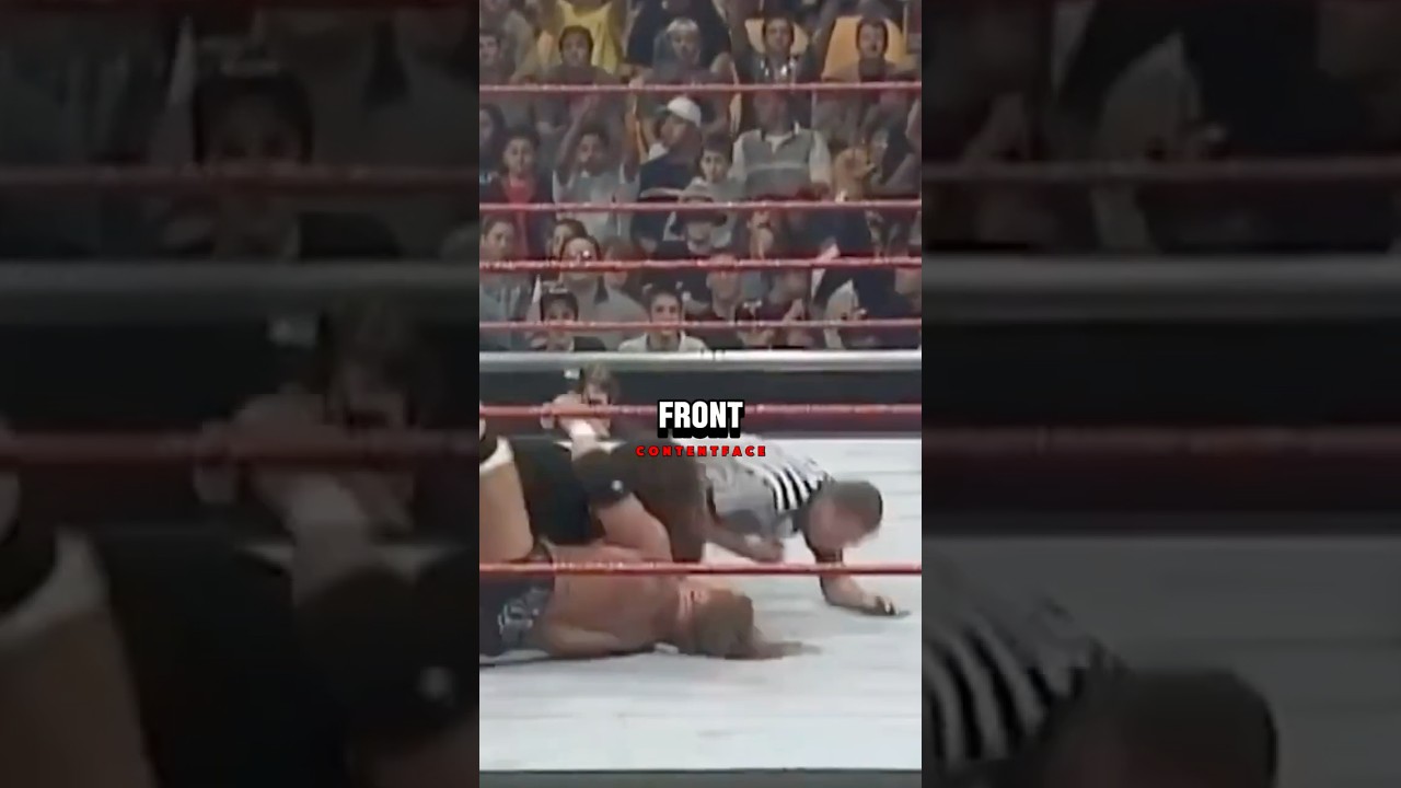 Triple H grabs Al Snow's trunks in a heated match!