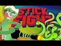 SUPER SNAKE MINI-GUN FUN! | Stick Fight #8 Funny Moments Ft. Mini, Jiggly, Kryoz