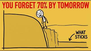 The Forgetting Curve: Why You Forget Most of What You Learn