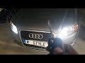 Feux auto  coming leaving home  audi a4 b7