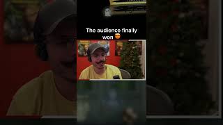 Tfw The Audience Wins shorts