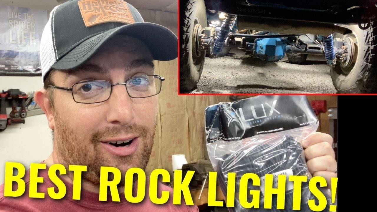 Best Rock Lights for your Jeep? Lux Rock Lights Install. YouTube