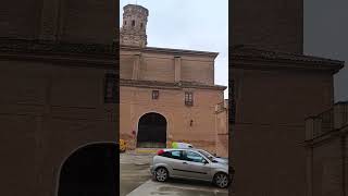 Villafranca (Navarra ) Iglesia de Santa Eufemia (s. XV) #travel #navarra #ribera #villafranca