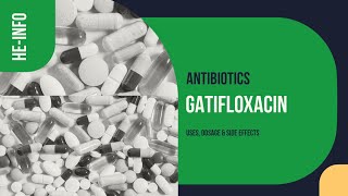 #Gatifloxacin | Uses, Dosage, Side Effects & Mechanism | Zymar