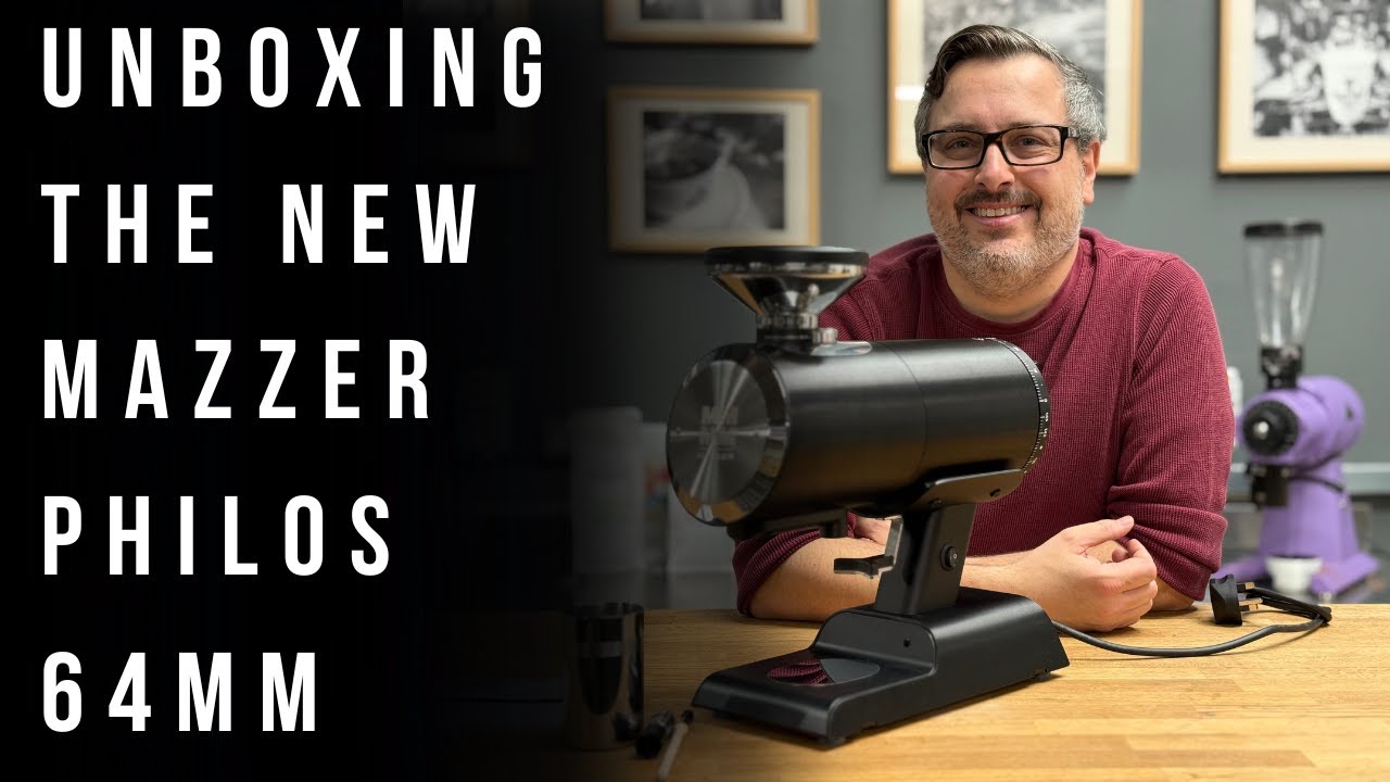 Unboxing the New Mazzer Philos 64mm I18D Burr Grinder | First Look