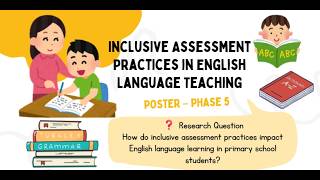 Phase 5 – Research Poster Presentation | Inclusive Assessment Practices in ELT