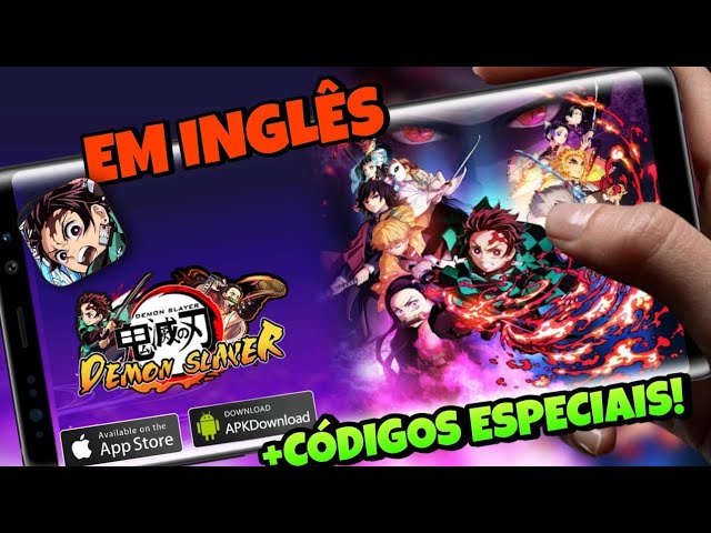 SAIU KIMETSU NO YAIBA PARA CELULAR ANDROID E IOS - LANÇAMENTO