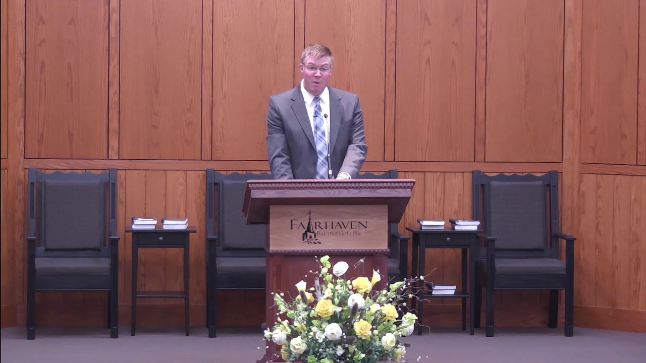 Dr. Jeremiah Mitchell - Content with Godliness | Fairhaven Baptist Church and College