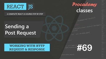 #69 Sending a Post Request | Working with HTTP Request & Response | A Complete React Course