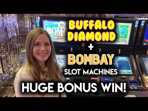 HUGE WIN! Bombay Slot Machine! BONUS!